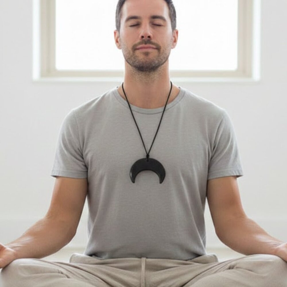 Shungite Stone Pendant Genuine Mineral EMF Shield Protection Amulet  Lunnica